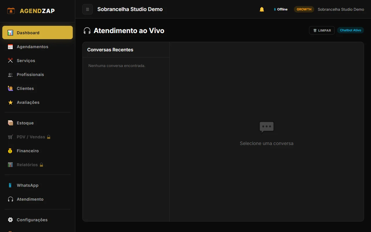 Chat ao Vivo do WhatsApp