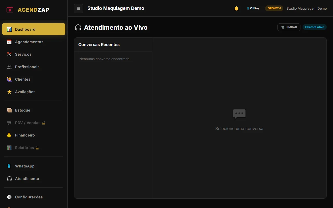 Chat ao Vivo do WhatsApp